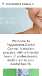 Mobile Screenshot of peppermintdental.co.uk